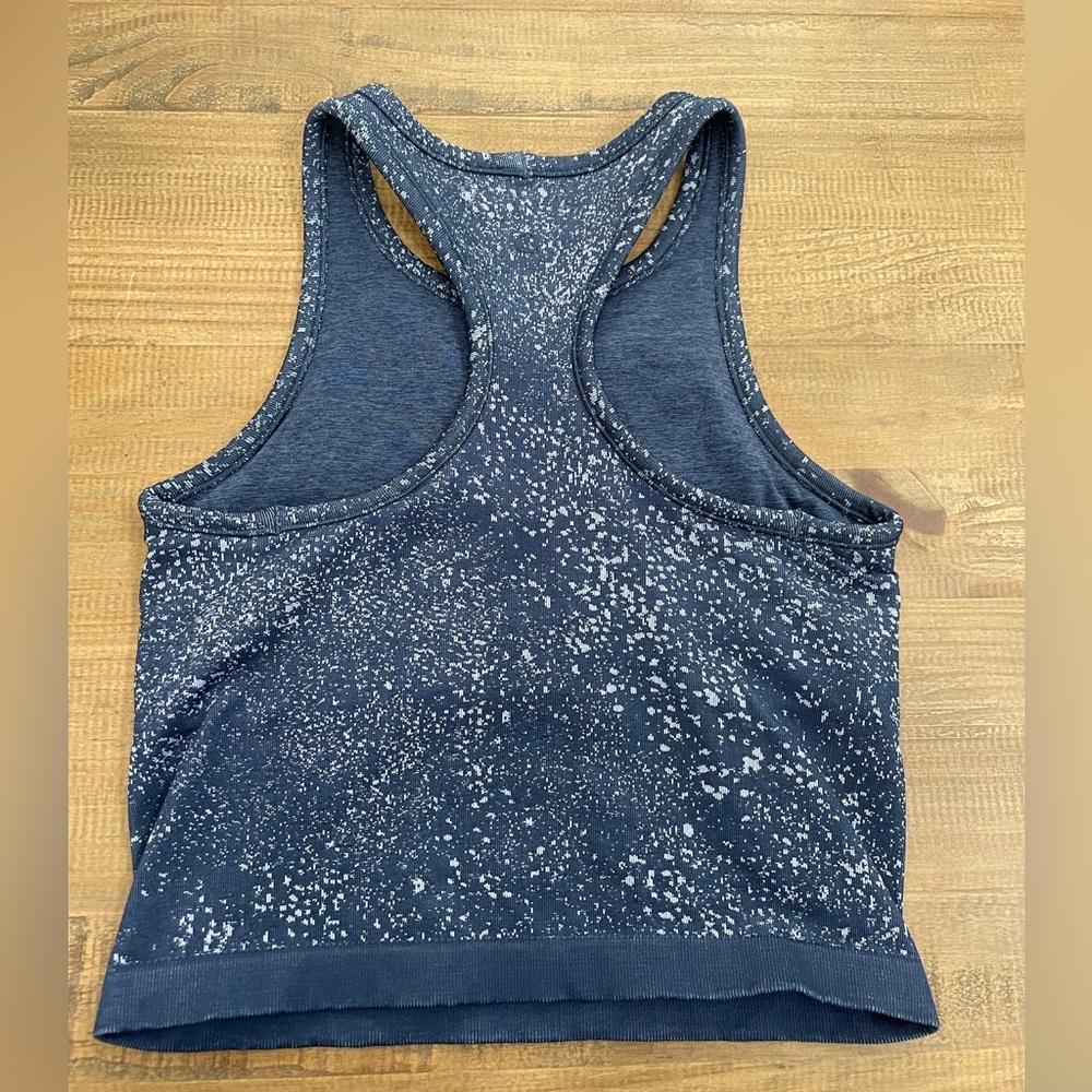 Lululemon Blue Splatter Top - Picture 2 of 6